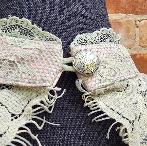 Soiéblu Mint Green Lace Dress - Picture 4 of 6